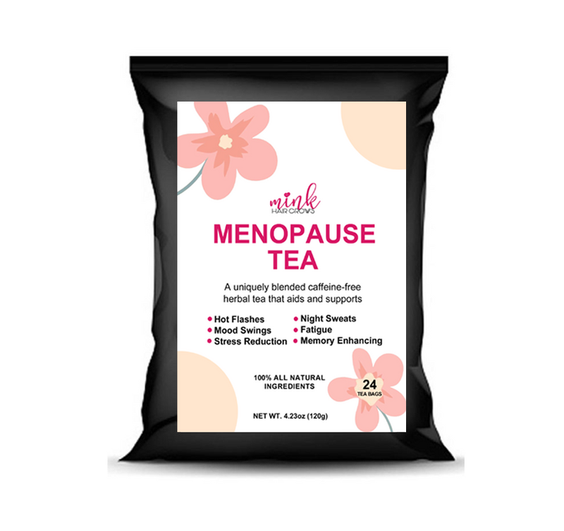 Midlife SereniTea pouch on white background.